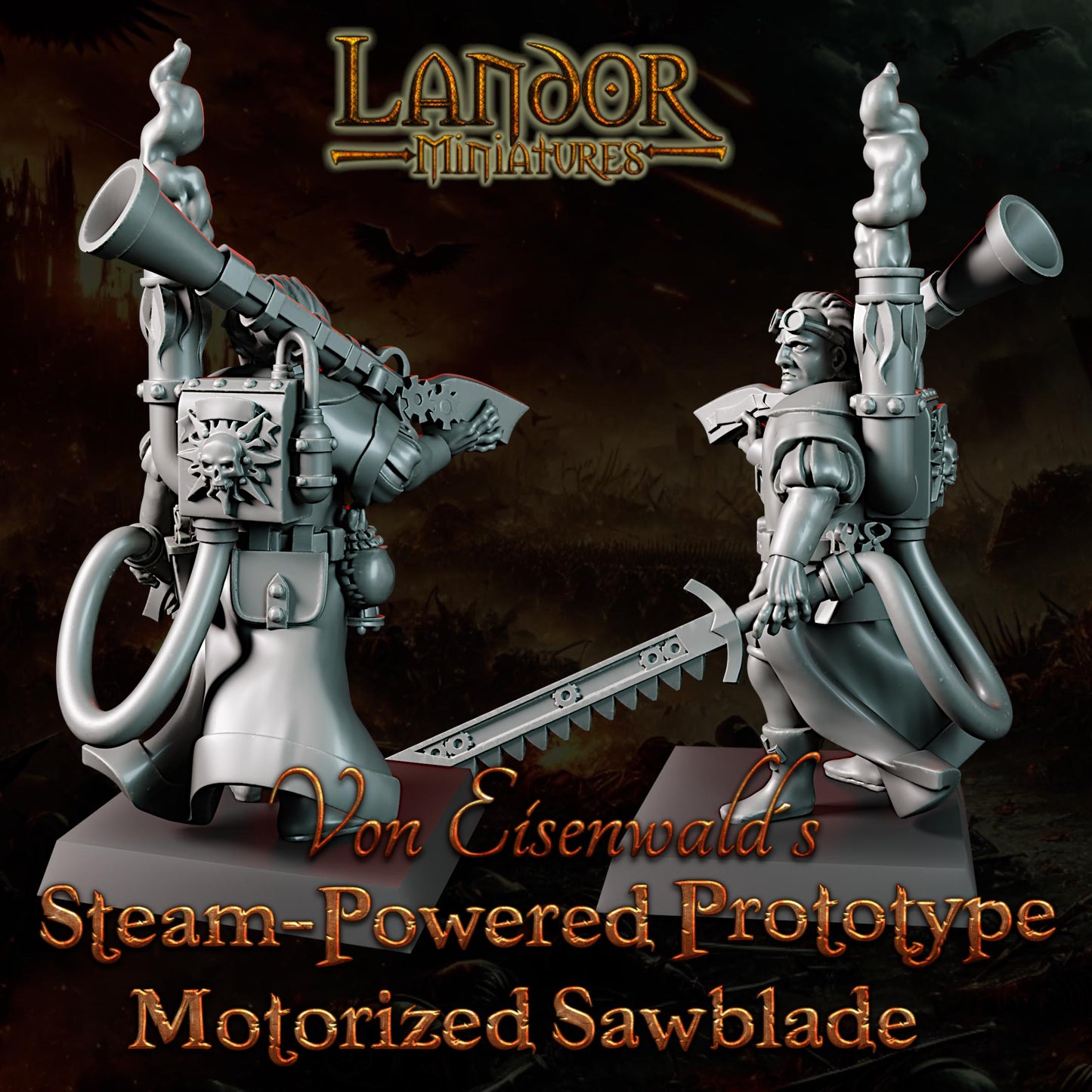 Von Eisenwald (Imperial Engineer), Modular Empire miniatures by Landor Miniatures! Empire for Fantasy Wargames