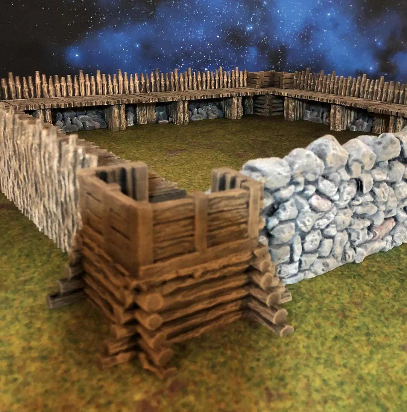 Stronghold on the Borderlands by GameScape3D - 3D Printed Tabletop Terrain, Perfect for Wargames, Board Games, RPGs