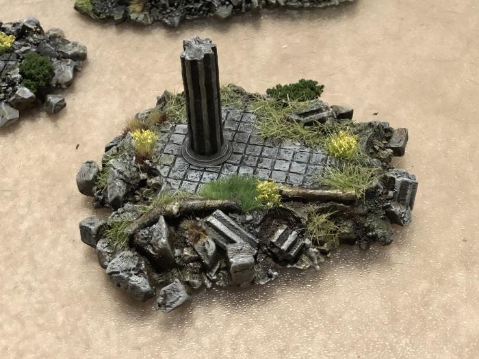 Ruins Pack II Terrain by GameScape3D - 3D Printed Tabletop Terrain, Perfect for Wargames, Role playing games, Tabletop games