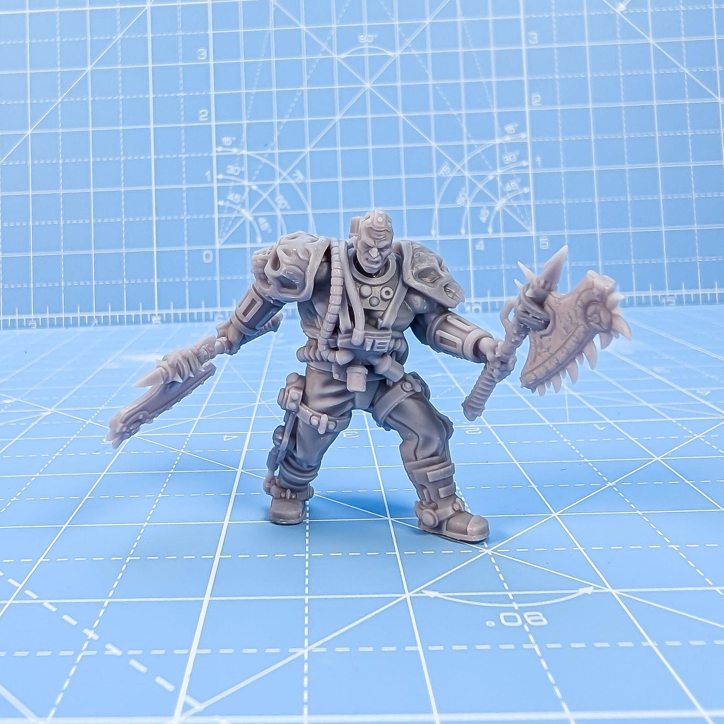 Forge Roiders - Fleshforged Gang - a Muscular Gang - Sci-Fi Grimdark Mercenaries by Print Minis