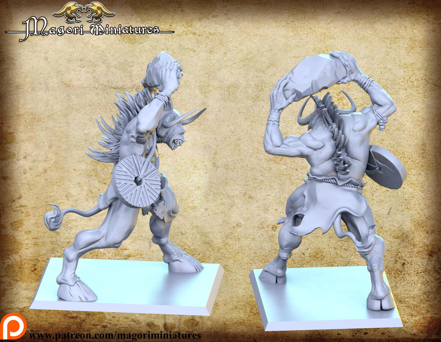 Cygoat, Fantasy Miniatures by Magori Miniatures, perfect for Fantasy Wargames and RPGs