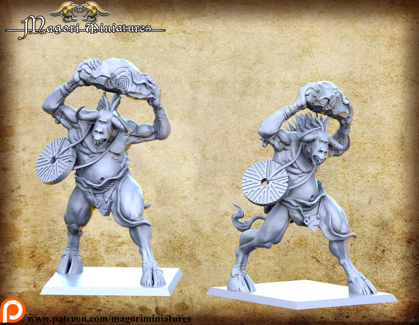 Cygoat, Fantasy Miniatures by Magori Miniatures, perfect for Fantasy Wargames and RPGs