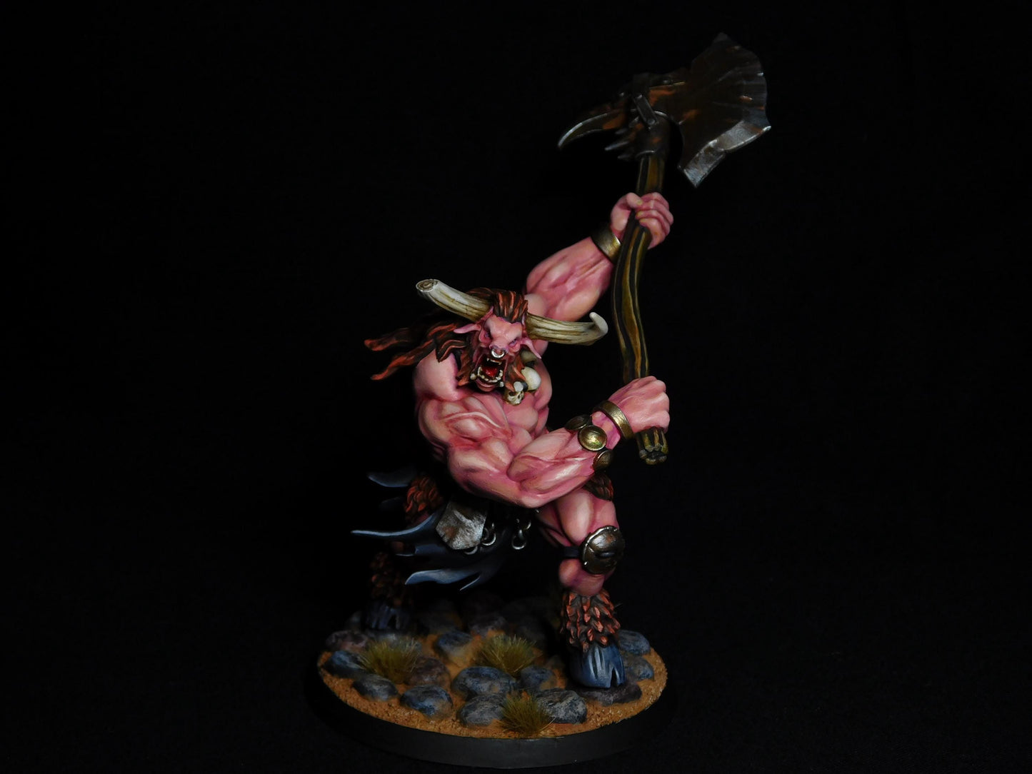 Minotaur Doomlord, Fantasy Miniatures by Magori Miniatures, perfect for Fantasy Wargames and RPGs