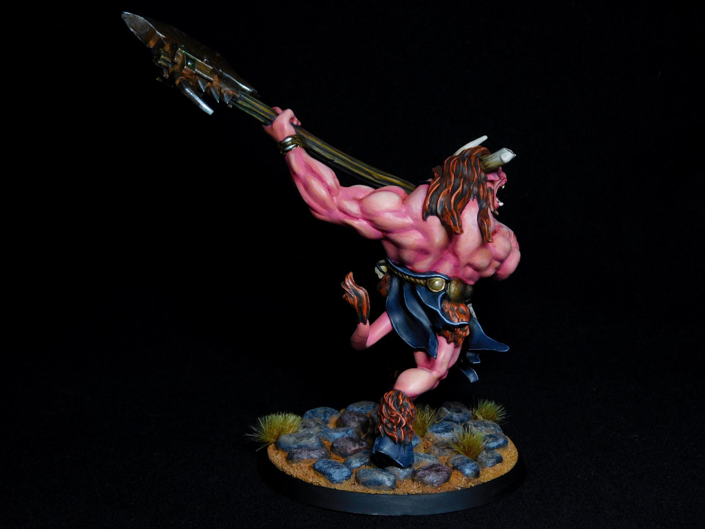Minotaur Doomlord, Fantasy Miniatures by Magori Miniatures, perfect for Fantasy Wargames and RPGs