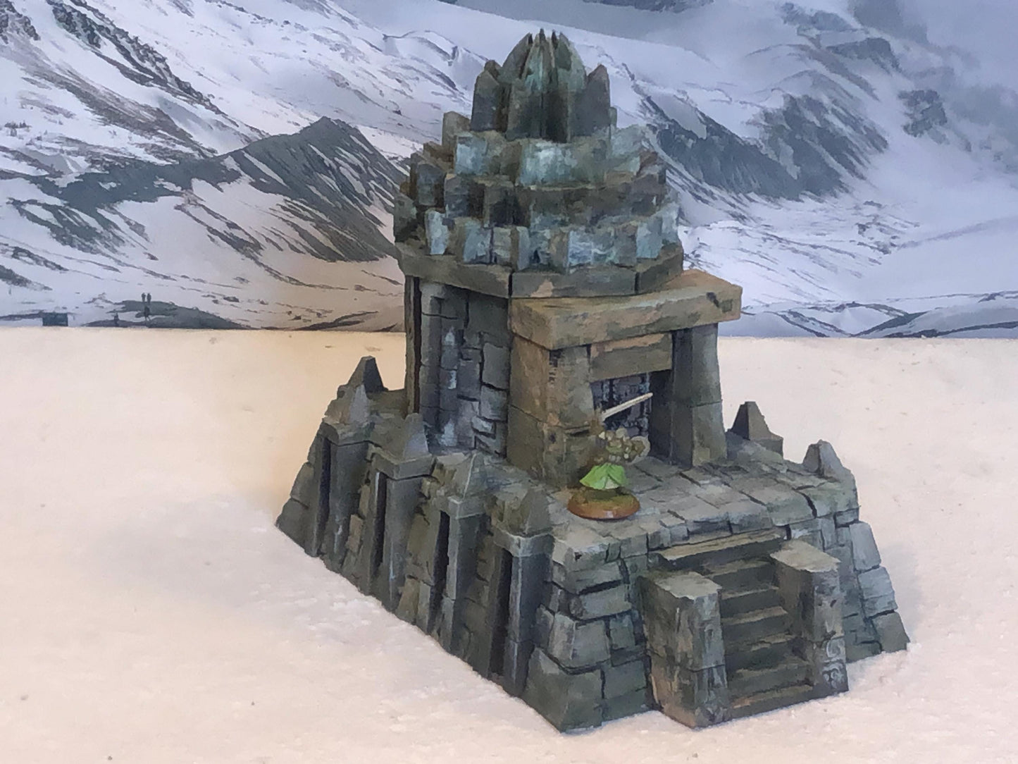 Small Underdark Building by GameScape3D - 3D Printed Tabletop Terrain, Perfect for Wargames, Board Games, Role Playing Games