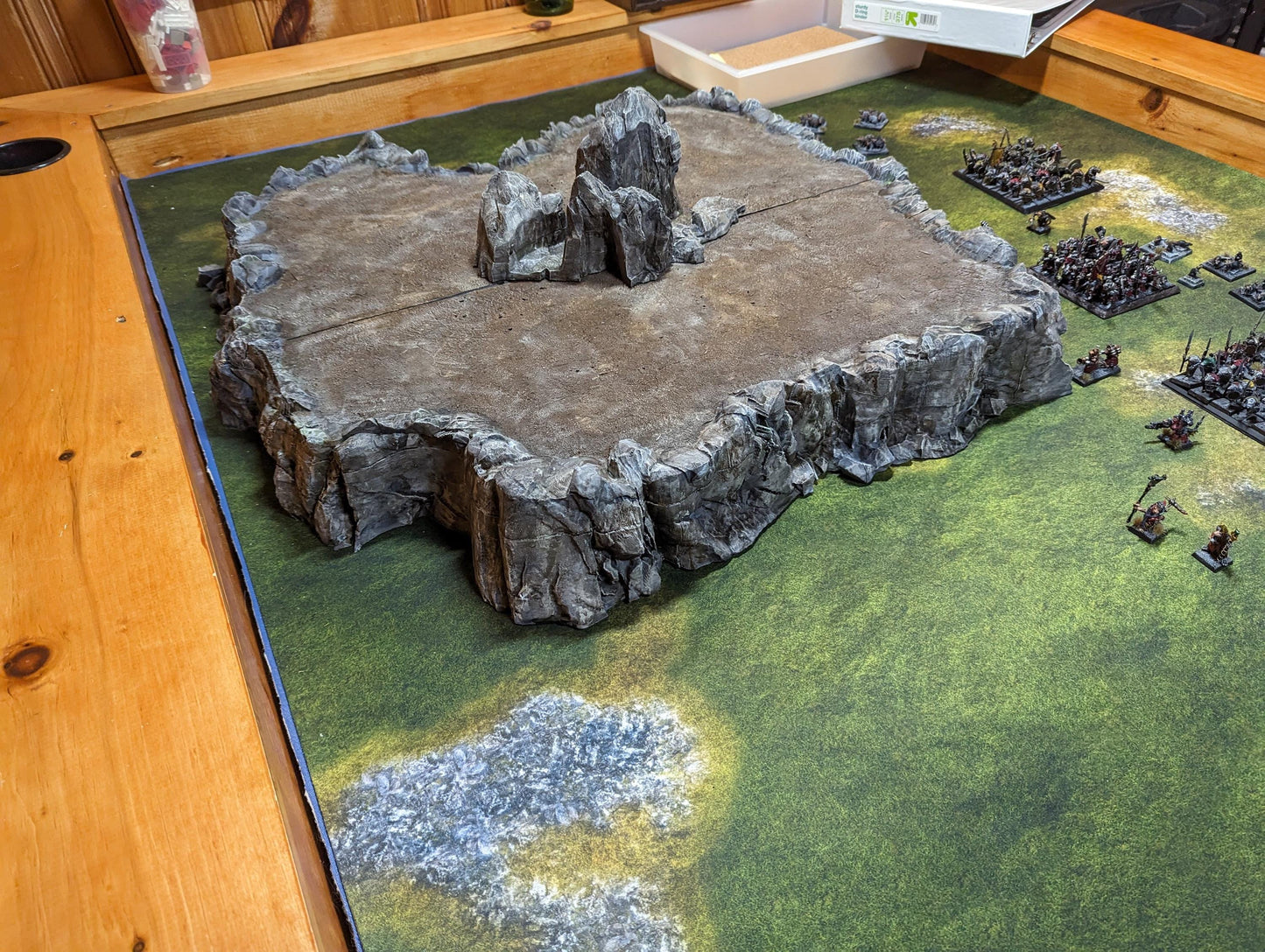 Huge Plateau by GameScape3D - 3D Printed Tabletop Terrain, Perfect for Wargames, Role playing games, Tabletop games
