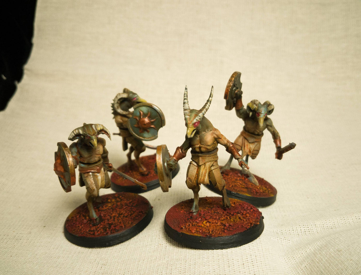 Bird Beastmen Regiment, Fantasy Miniatures by Magori Miniatures, perfect for Fantasy Wargames and RPGs