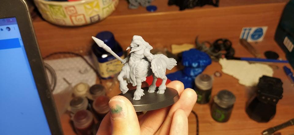 Modular Centaur Squad, Fantasy Miniatures by Magori Miniatures, perfect for Fantasy Wargames and RPGs