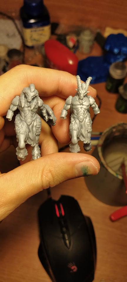 Modular Centaur Squad, Fantasy Miniatures by Magori Miniatures, perfect for Fantasy Wargames and RPGs