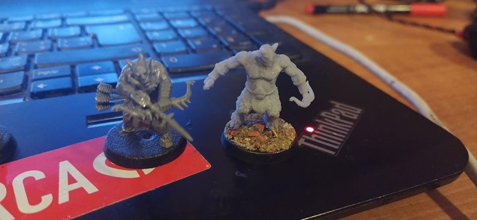 Goatling Raiders, Fantasy Miniatures by Magori Miniatures, perfect for Fantasy Wargames and RPGs