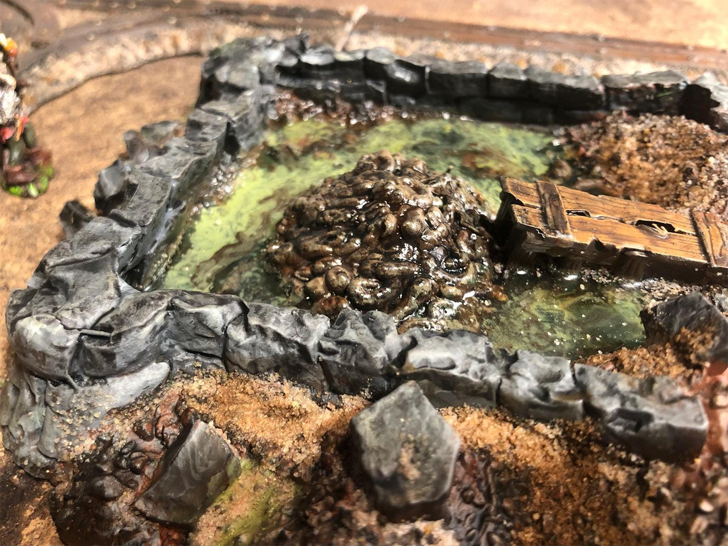 Gong Farm Scatter Terrain by GameScape3D - 3D Printed Tabletop Terrain, Perfect for Wargames, Role playing games, Tabletop games