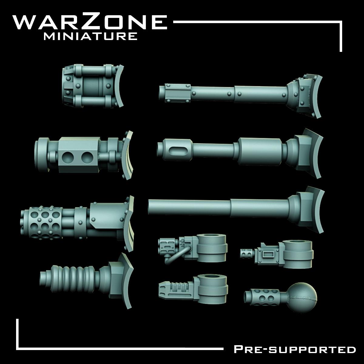 IronFang Tank, High-Tech BattleTank Sculpted by WarZone Miniature, Scaled for Sci-Fi Miniature Wargames