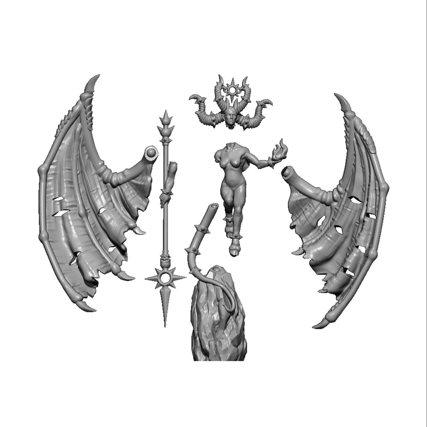 Deviless, Fantasy Skirmish Miniatures by MoM Miniatures, perfect for Fantasy Wargames and RPGs