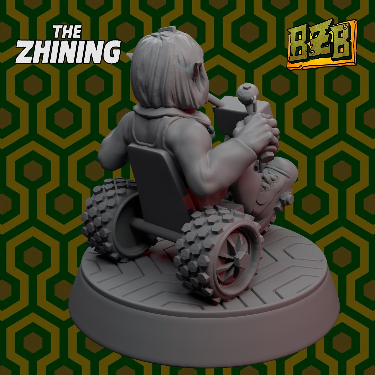 Danny Tricycle, The Zhining, Movie-inspired Orkish Menace Sculpted by Big Zkreen Boyz, Grimdark Compatible, Scaled for Sci-Fi Wargames