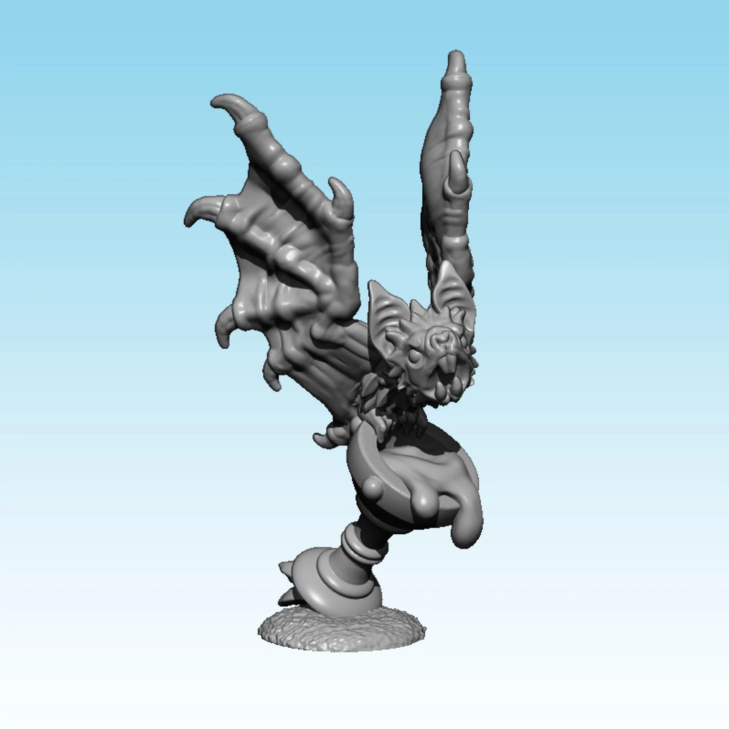 Bat Familiar, Fantasy Skirmish Miniatures by MoM Miniatures, perfect for Fantasy Wargames and RPGs