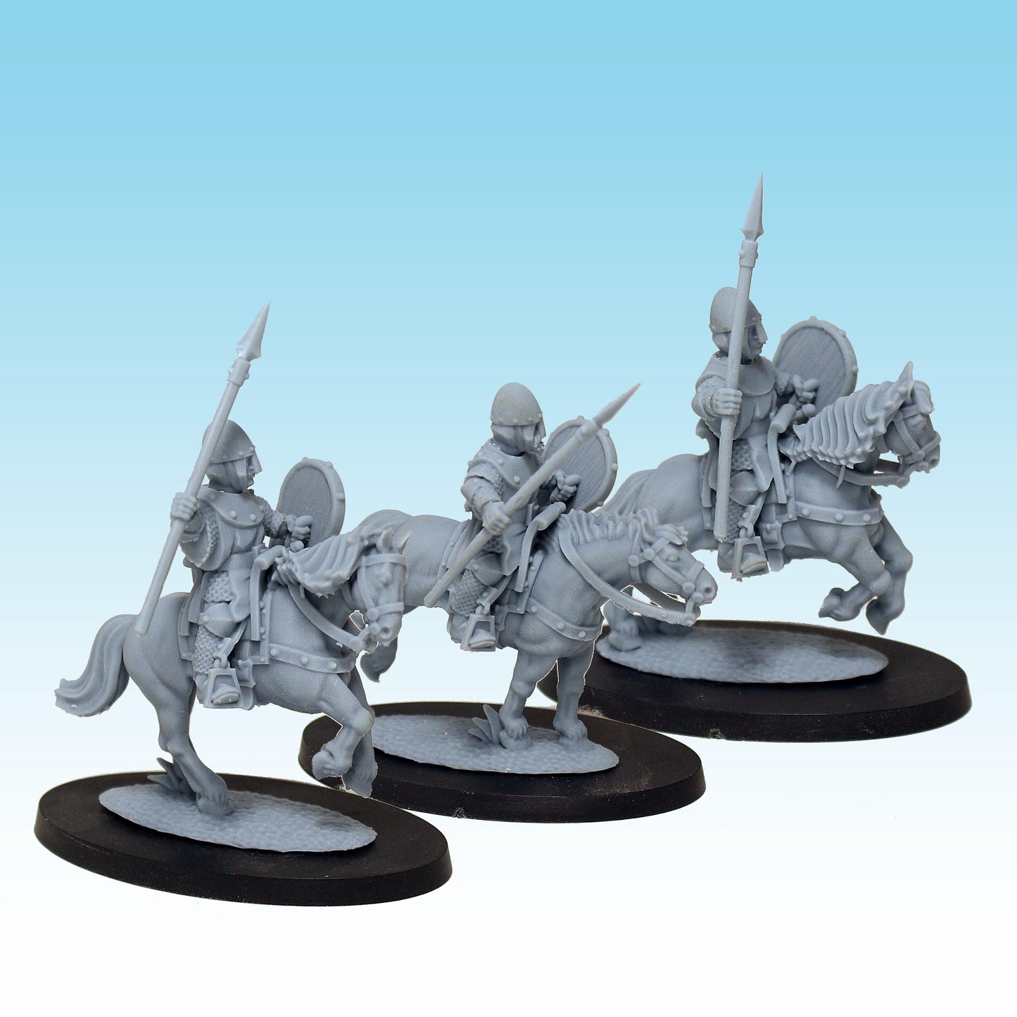 Cavalry of the Cross, Fantasy Skirmish Miniatures by MoM Miniatures, perfect for Fantasy Wargames and RPGs