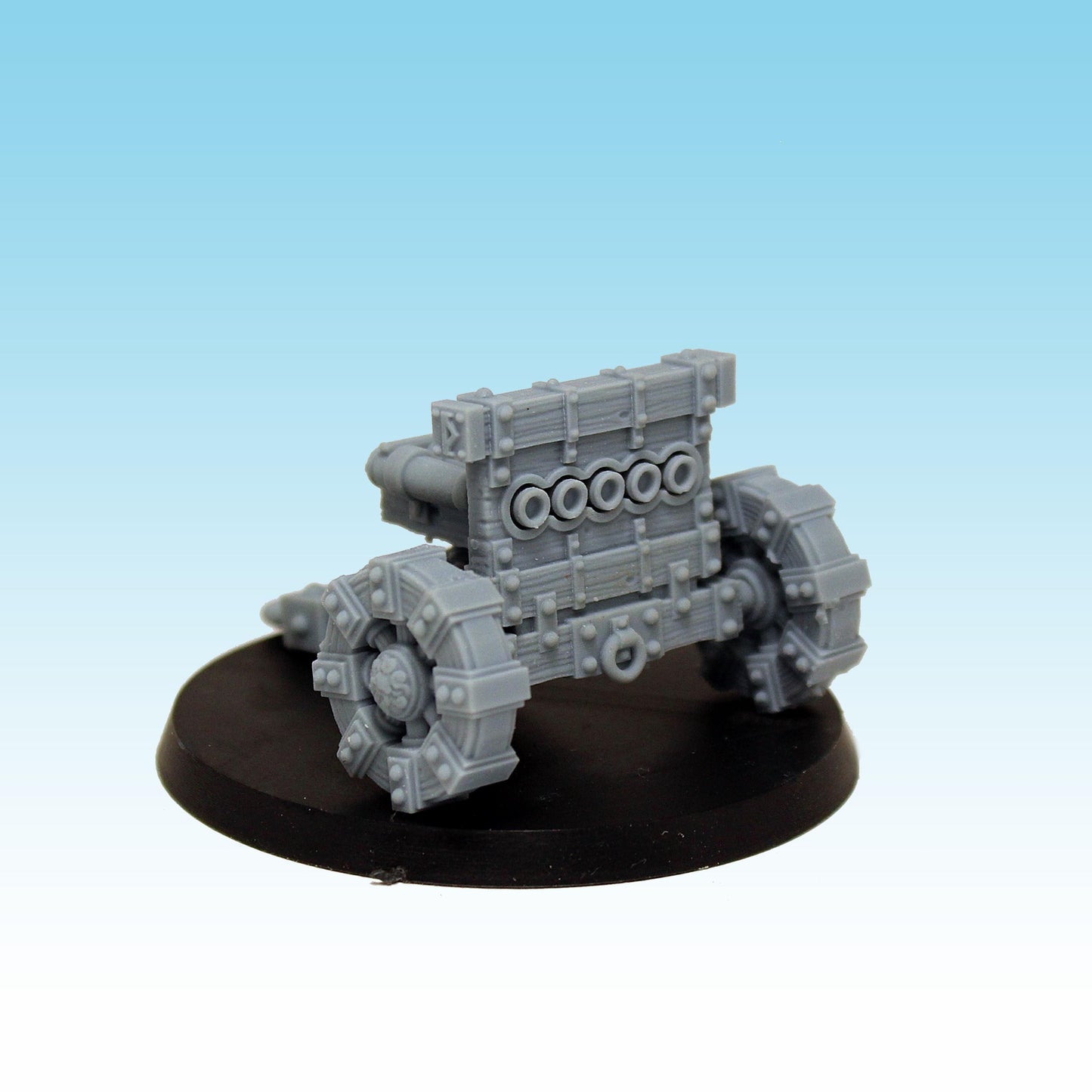 Dwarf Organ Cannon, Fantasy Skirmish Miniatures by MoM Miniatures, perfect for Fantasy Wargames and RPGs