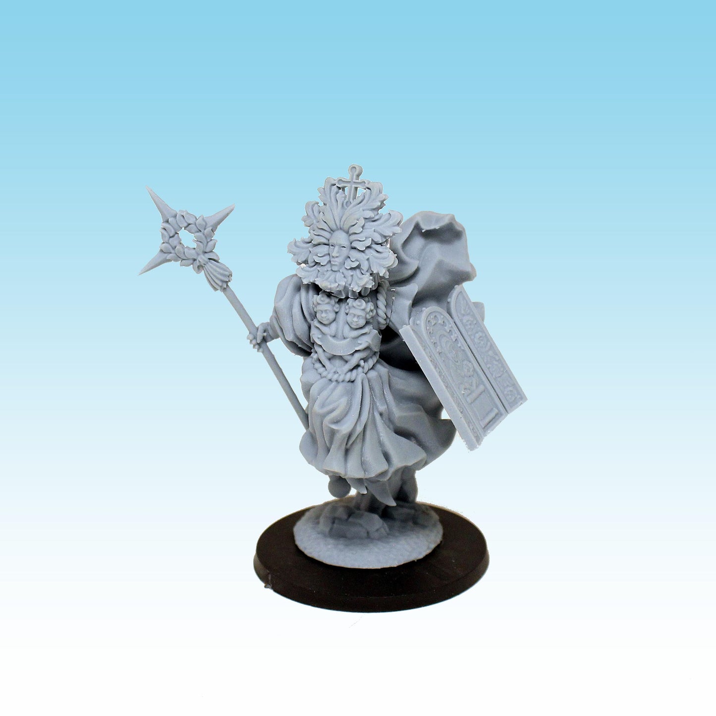 The Pious, Fantasy Skirmish Miniatures by MoM Miniatures, perfect for Fantasy Wargames and RPGs
