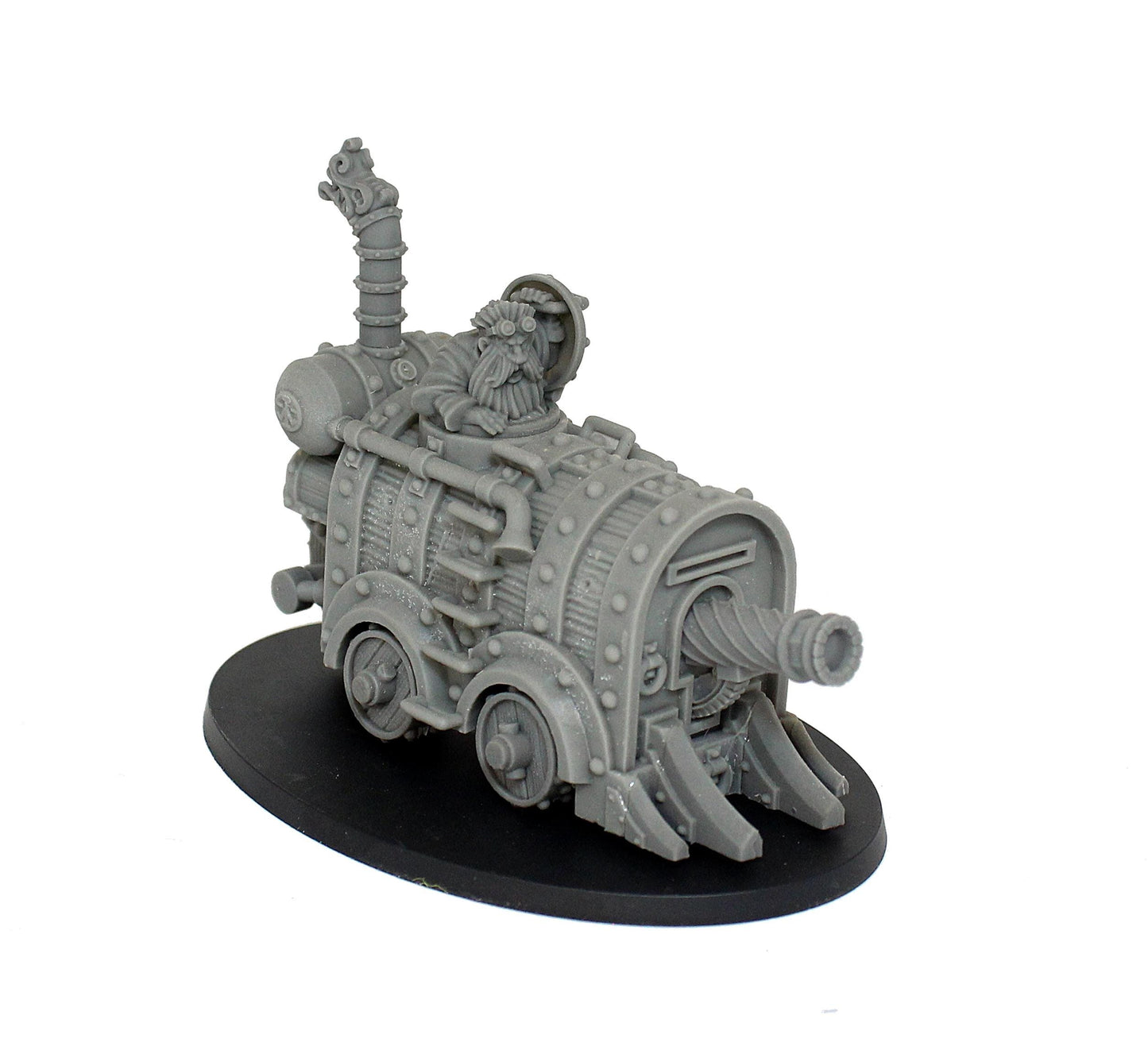 Dwarf Tank, Fantasy Skirmish Miniatures by MoM Miniatures, perfect for Fantasy Wargames and RPGs