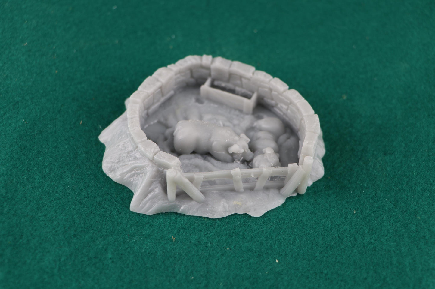 Pig Pens by GameScape3D - 3D Printed Tabletop Terrain, Perfect for Wargames, Board Games, RPGs