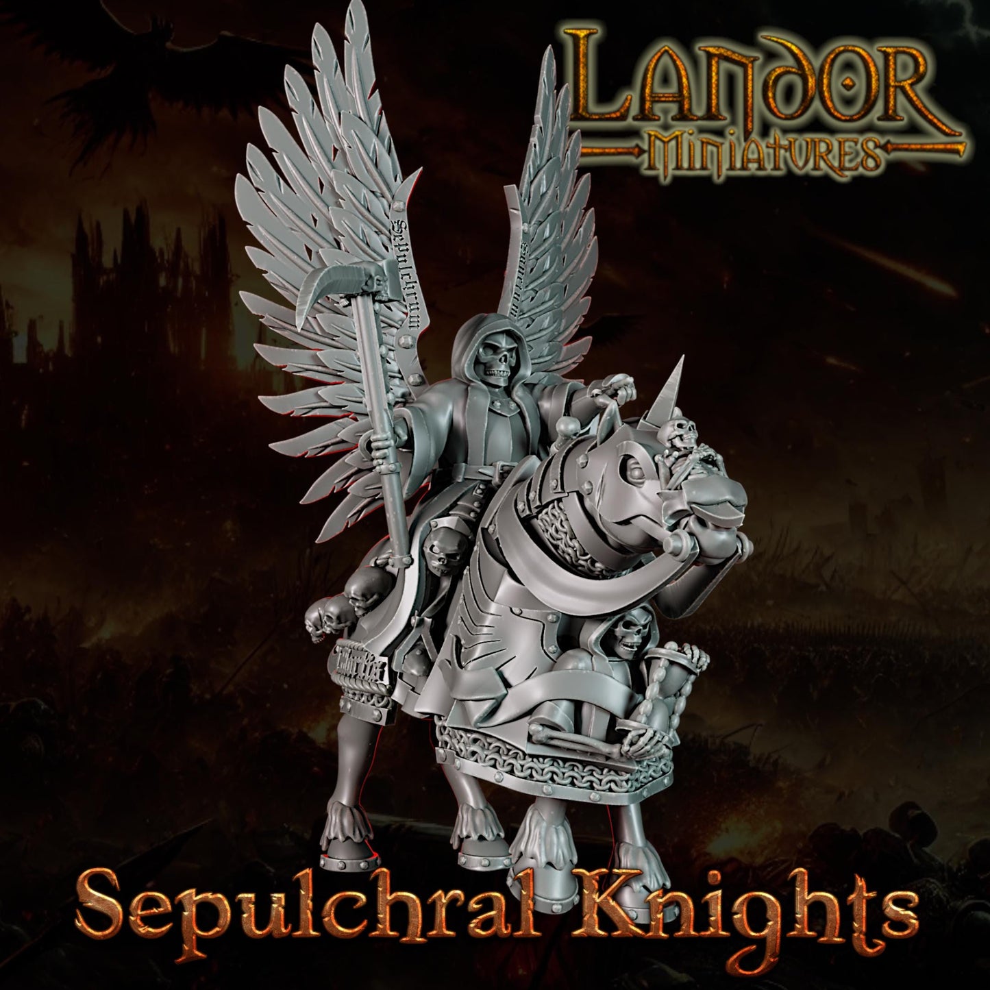 Sepulchral Knights, Modular Empire miniatures by Landor Miniatures! Empire for Fantasy Wargames