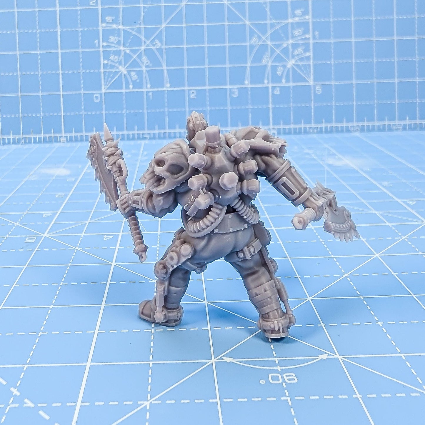 Forge Roiders - Fleshforged Gang - a Muscular Gang - Sci-Fi Grimdark Mercenaries by Print Minis