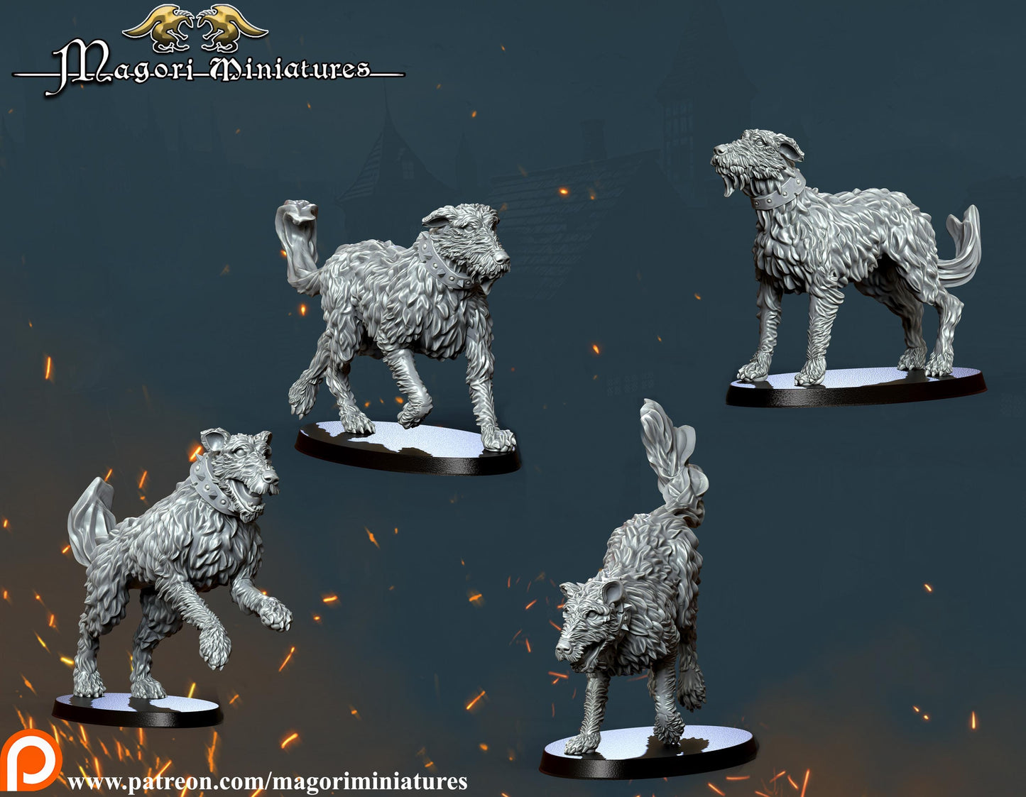 Grimdark forestdwellers, Fantasy Skirmish Miniatures by Magori Miniatures, perfect for Fantasy Wargames and RPGs