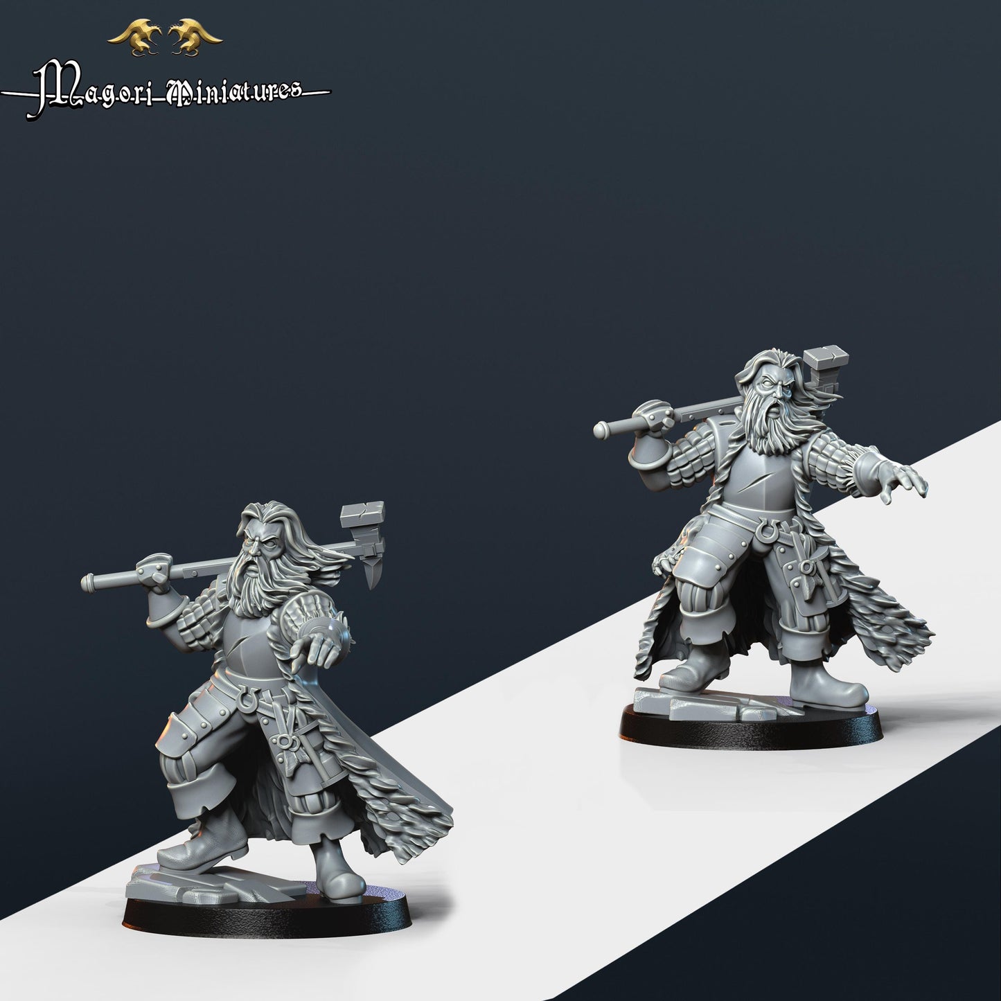 Band of the Wolf, Fantasy Skirmish Miniatures by Magori Miniatures, perfect for Fantasy Wargames and RPGs
