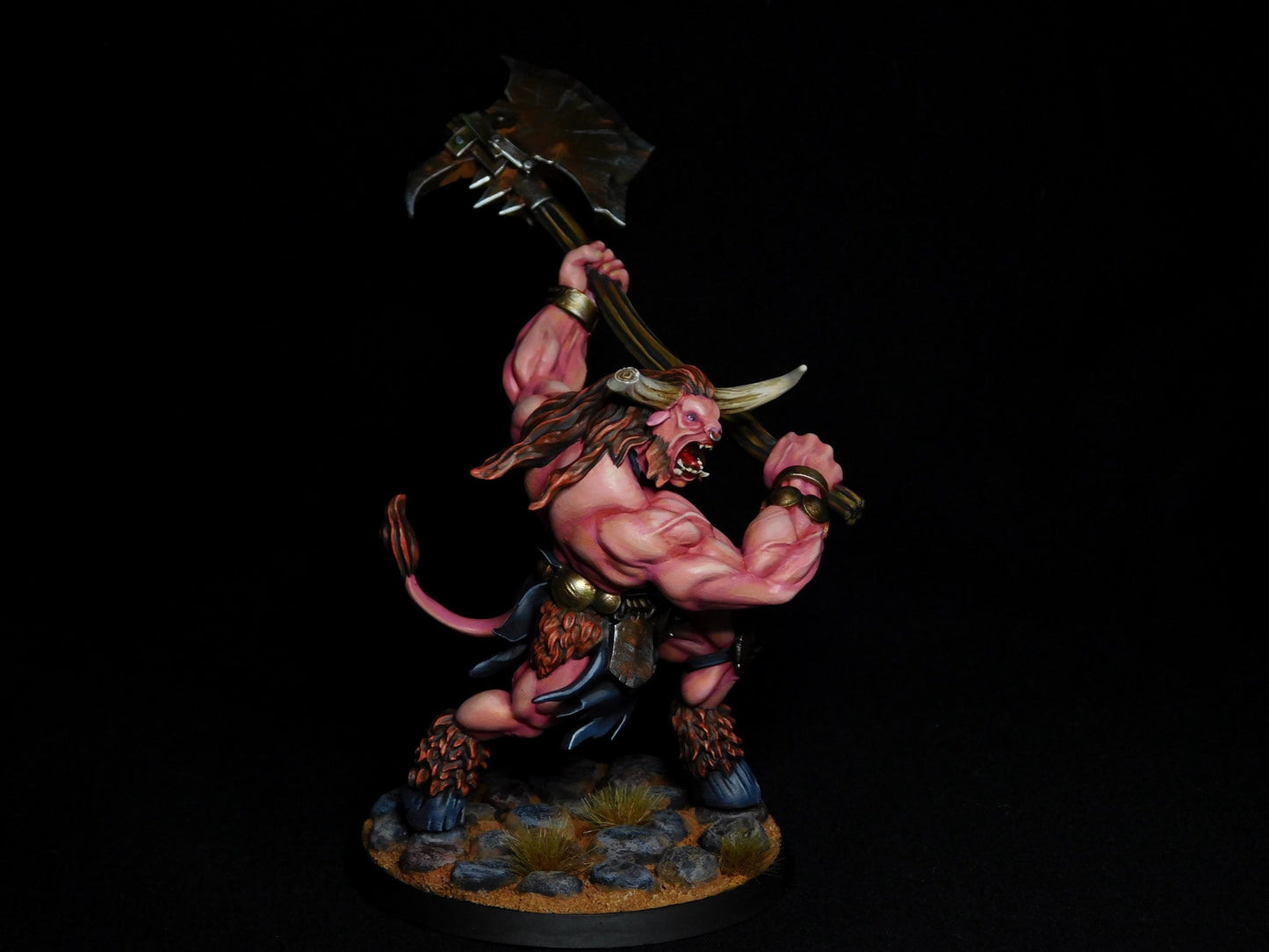Minotaur Doomlord, Fantasy Miniatures by Magori Miniatures, perfect for Fantasy Wargames and RPGs