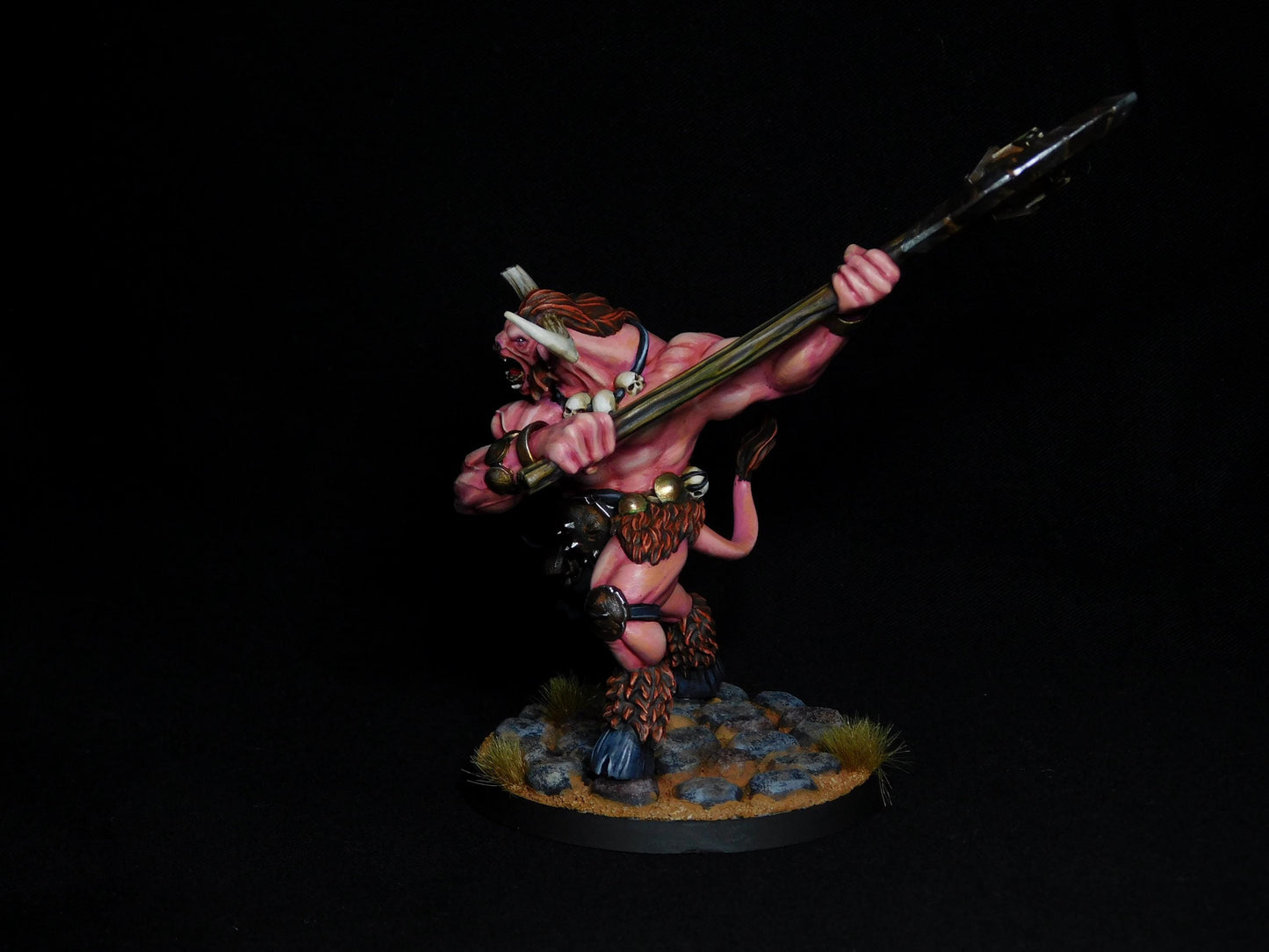 Minotaur Doomlord, Fantasy Miniatures by Magori Miniatures, perfect for Fantasy Wargames and RPGs