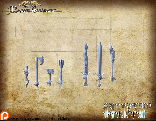 Magister Cultist, Fantasy Skirmish Miniatures by Magori Miniatures, perfect for Fantasy Wargames and RPGs