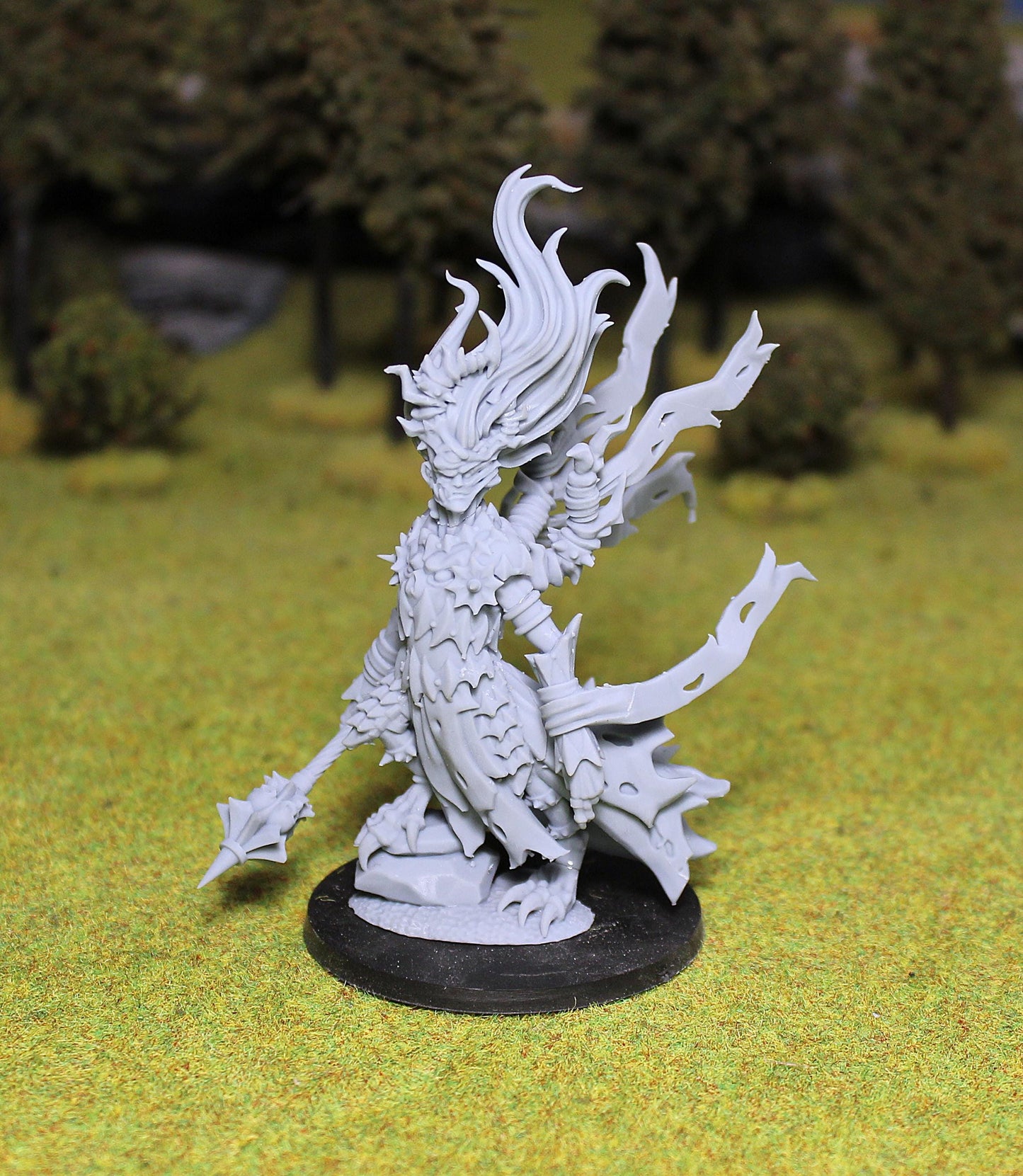 Chaos Demon, Fantasy Skirmish Miniatures by MoM Miniatures, perfect for Fantasy Wargames and RPGs