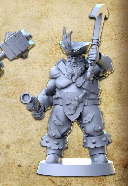 Mercenary Ogre Unit, Fantasy Miniatures by Magori Miniatures, perfect for Fantasy Wargames and RPGs