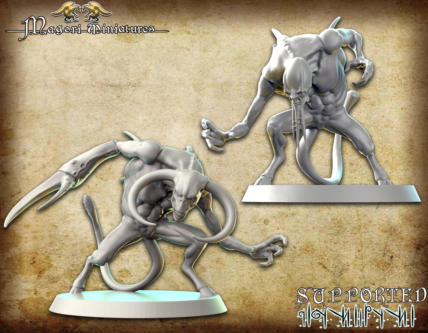 Twisted Spawn, Fantasy Skirmish Miniatures by Magori Miniatures, perfect for Fantasy Wargames and RPGs