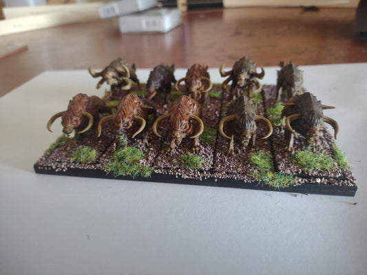 Twisted Warhound Swarm, Fantasy Miniatures by Magori Miniatures, perfect for Fantasy Wargames and RPGs