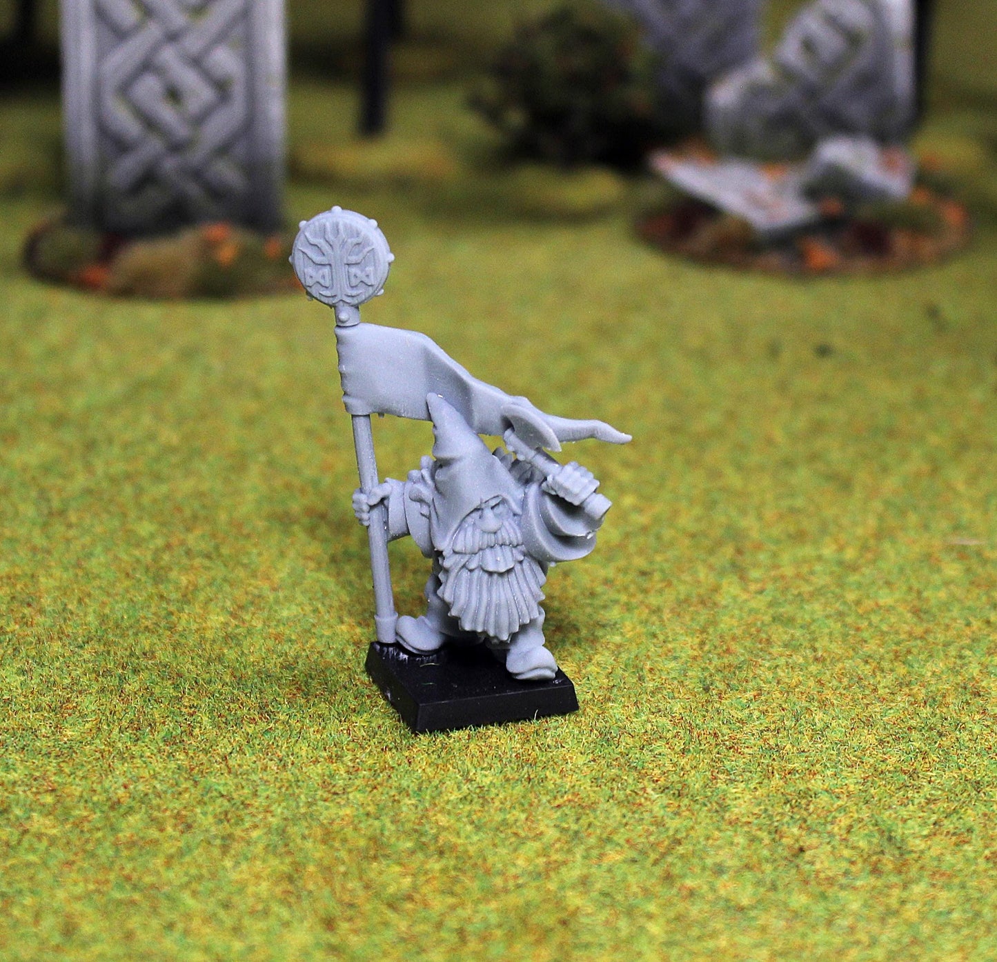 Dwarven Rangers with Axes, Fantasy Skirmish Miniatures by MoM Miniatures, perfect for Fantasy Wargames and RPGs