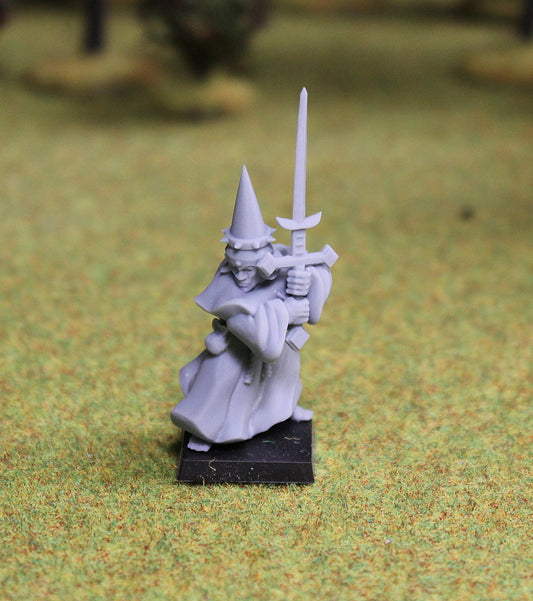 Fire Cultist 14, Fantasy Skirmish Miniatures by MoM Miniatures, perfect for Fantasy Wargames and RPGs
