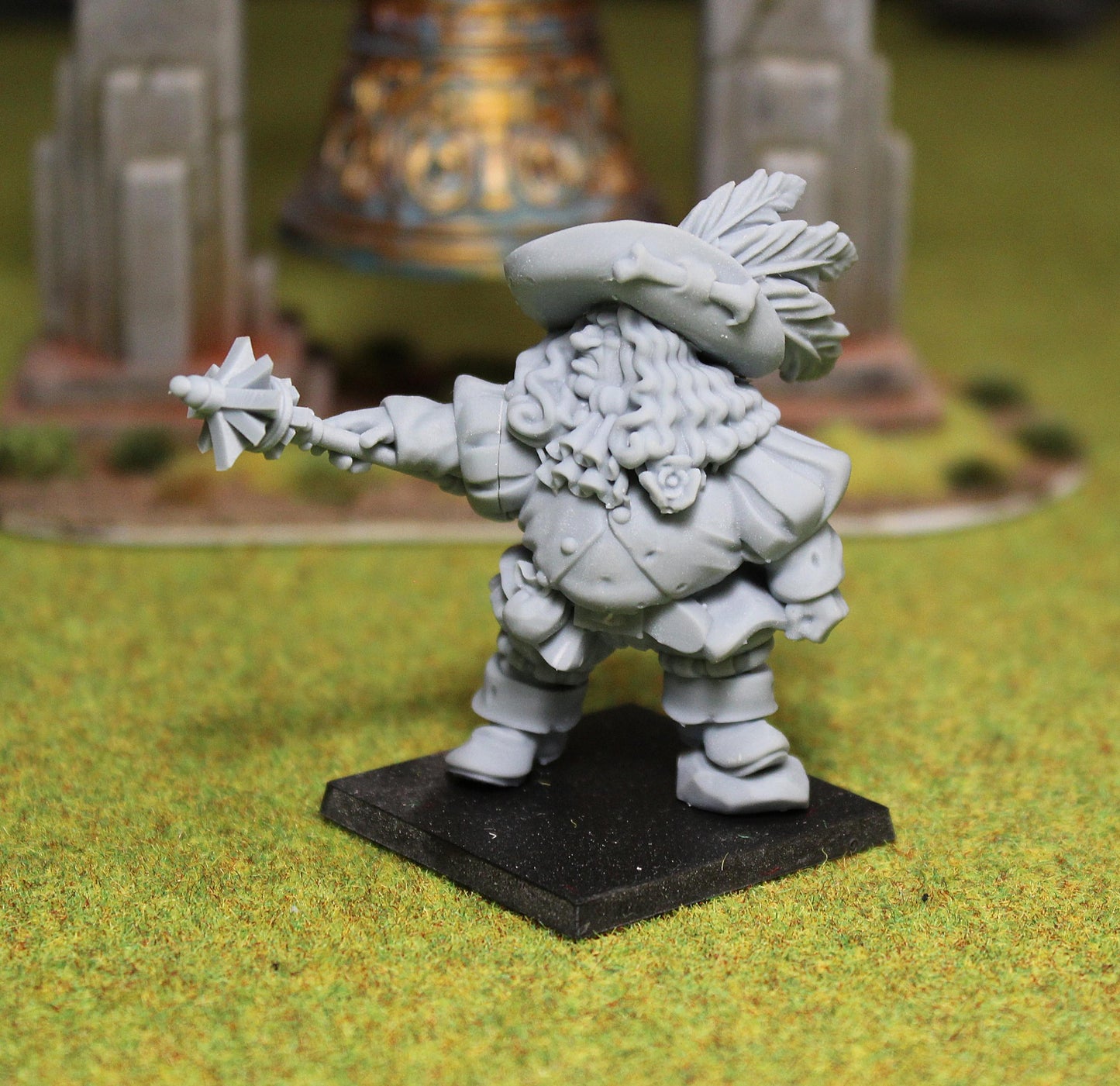 Bornland Ogre Mercenary, Fantasy Skirmish Miniatures by MoM Miniatures, perfect for Fantasy Wargames and RPGs