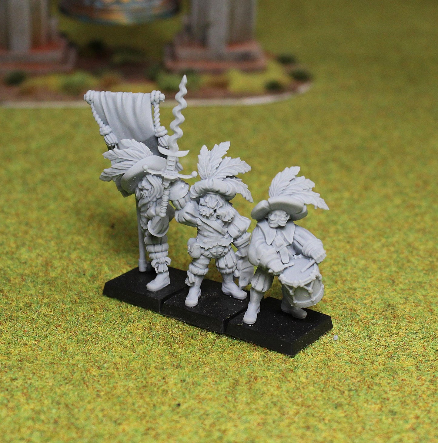 Bornland Greatswords, Fantasy Skirmish Miniatures by MoM Miniatures, perfect for Fantasy Wargames and RPGs