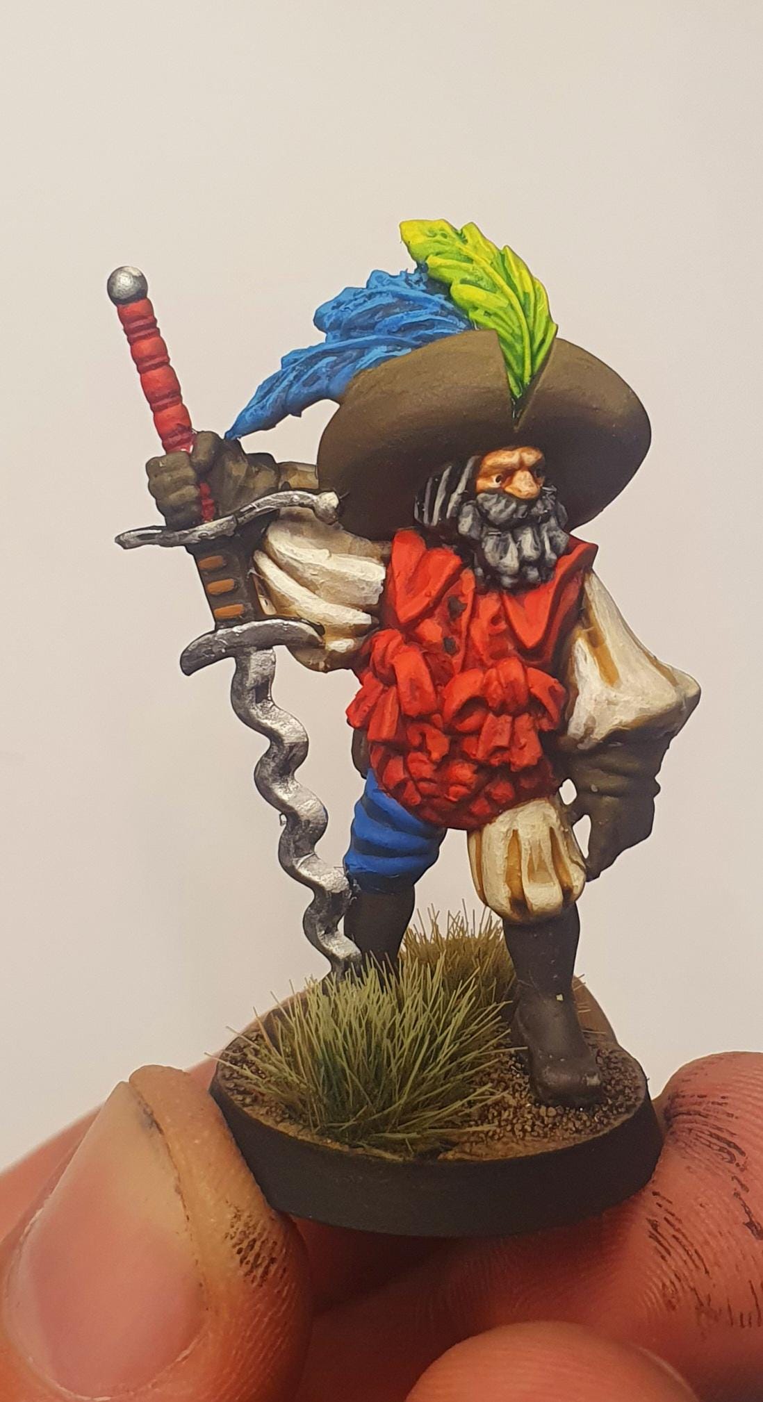 Bornland Greatswords, Fantasy Skirmish Miniatures by MoM Miniatures, perfect for Fantasy Wargames and RPGs