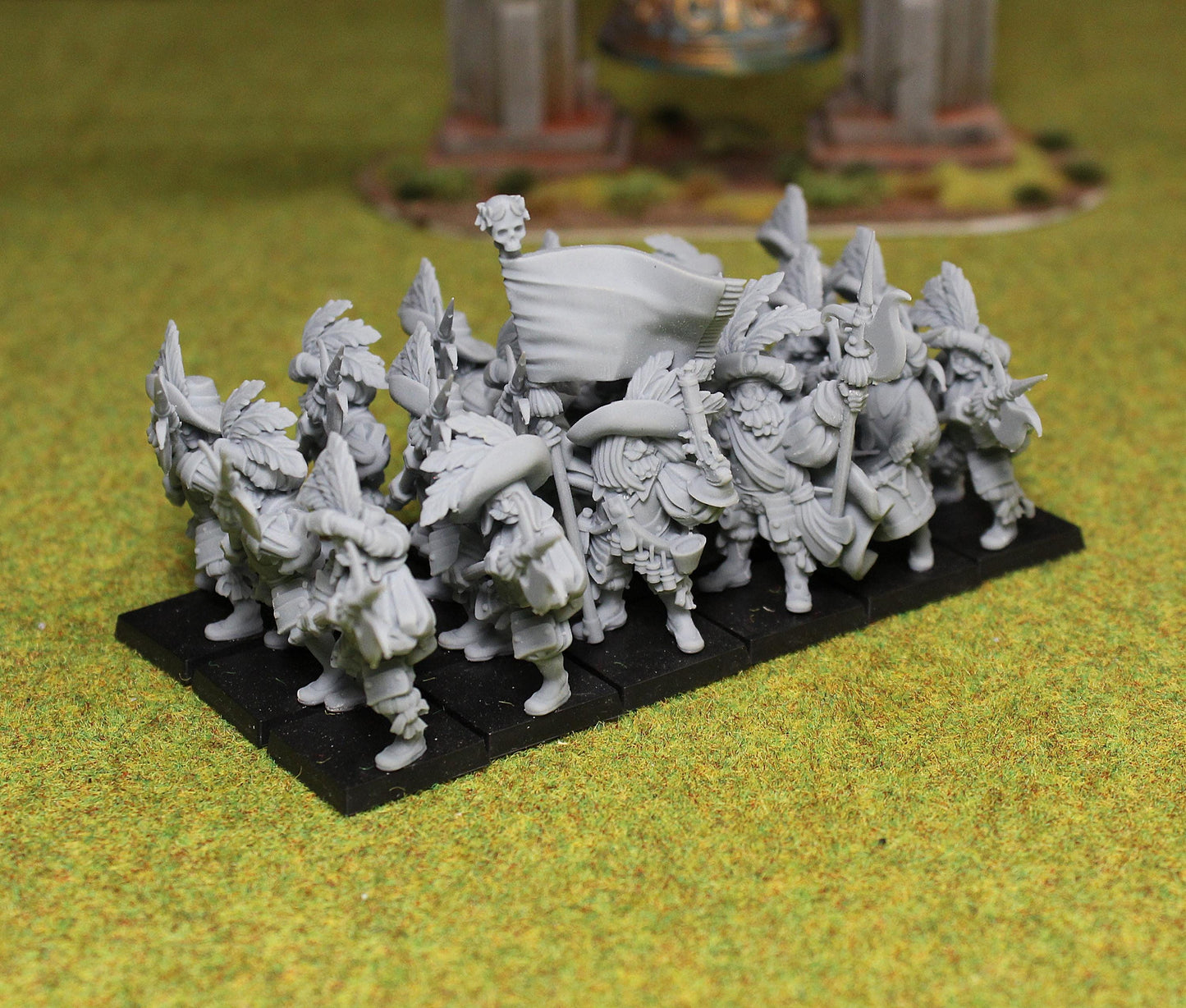 Borland Halberdiers, Fantasy Skirmish Miniatures by MoM Miniatures, perfect for Fantasy Wargames and RPGs