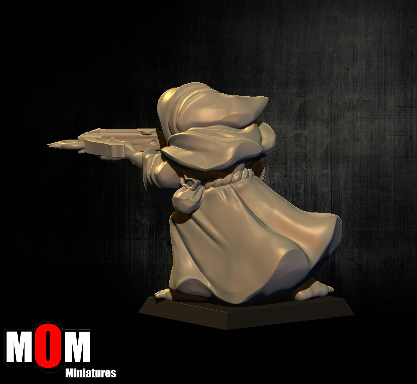 Fire Cultist 7, Fantasy Skirmish Miniatures by MoM Miniatures, perfect for Fantasy Wargames and RPGs