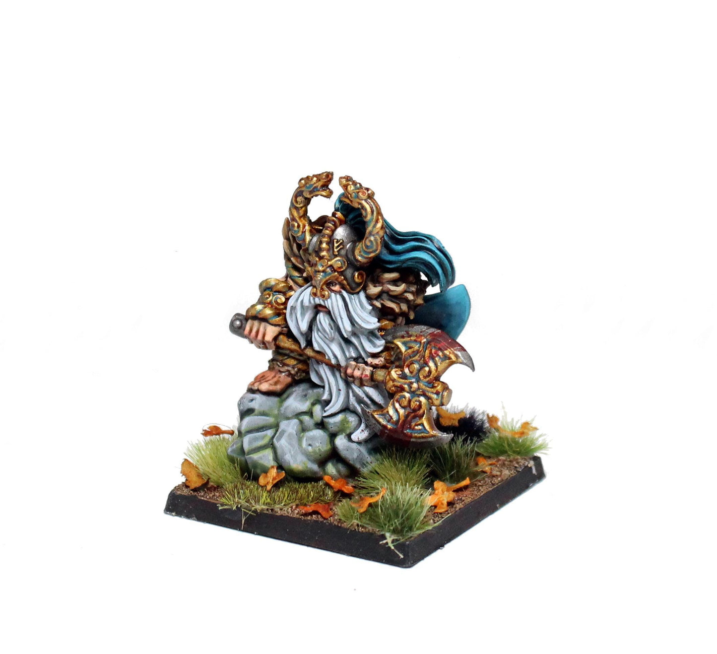 Dwarven Destroyer, Fantasy Skirmish Miniatures by MoM Miniatures, perfect for Fantasy Wargames and RPGs