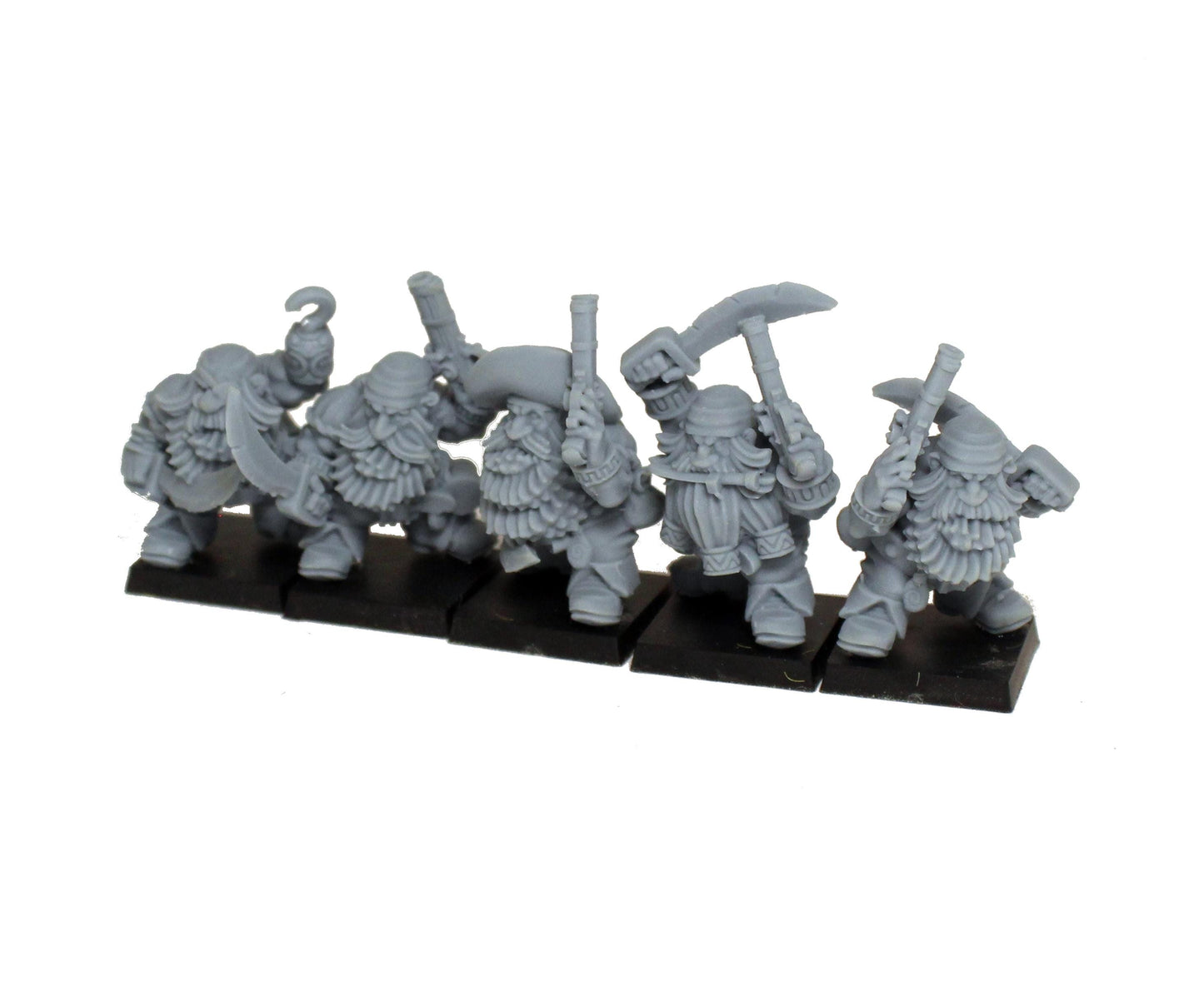 Dwarven Pirates, Fantasy Skirmish Miniatures by MoM Miniatures, perfect for Fantasy Wargames and RPGs