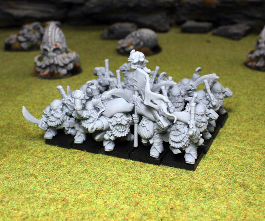 Dwarven Pirates, Fantasy Skirmish Miniatures by MoM Miniatures, perfect for Fantasy Wargames and RPGs