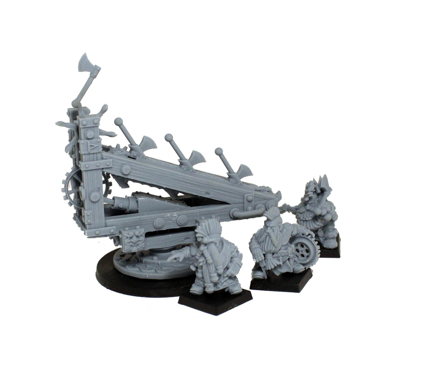 Dwarf Axe Thrower, Fantasy Skirmish Miniatures by MoM Miniatures, perfect for Fantasy Wargames and RPGs