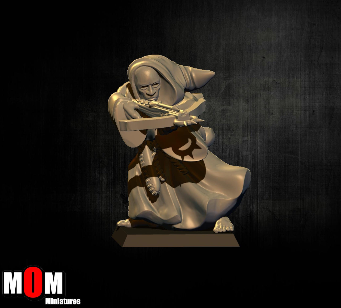 Fire Cultist 6, Fantasy Skirmish Miniatures by MoM Miniatures, perfect for Fantasy Wargames and RPGs