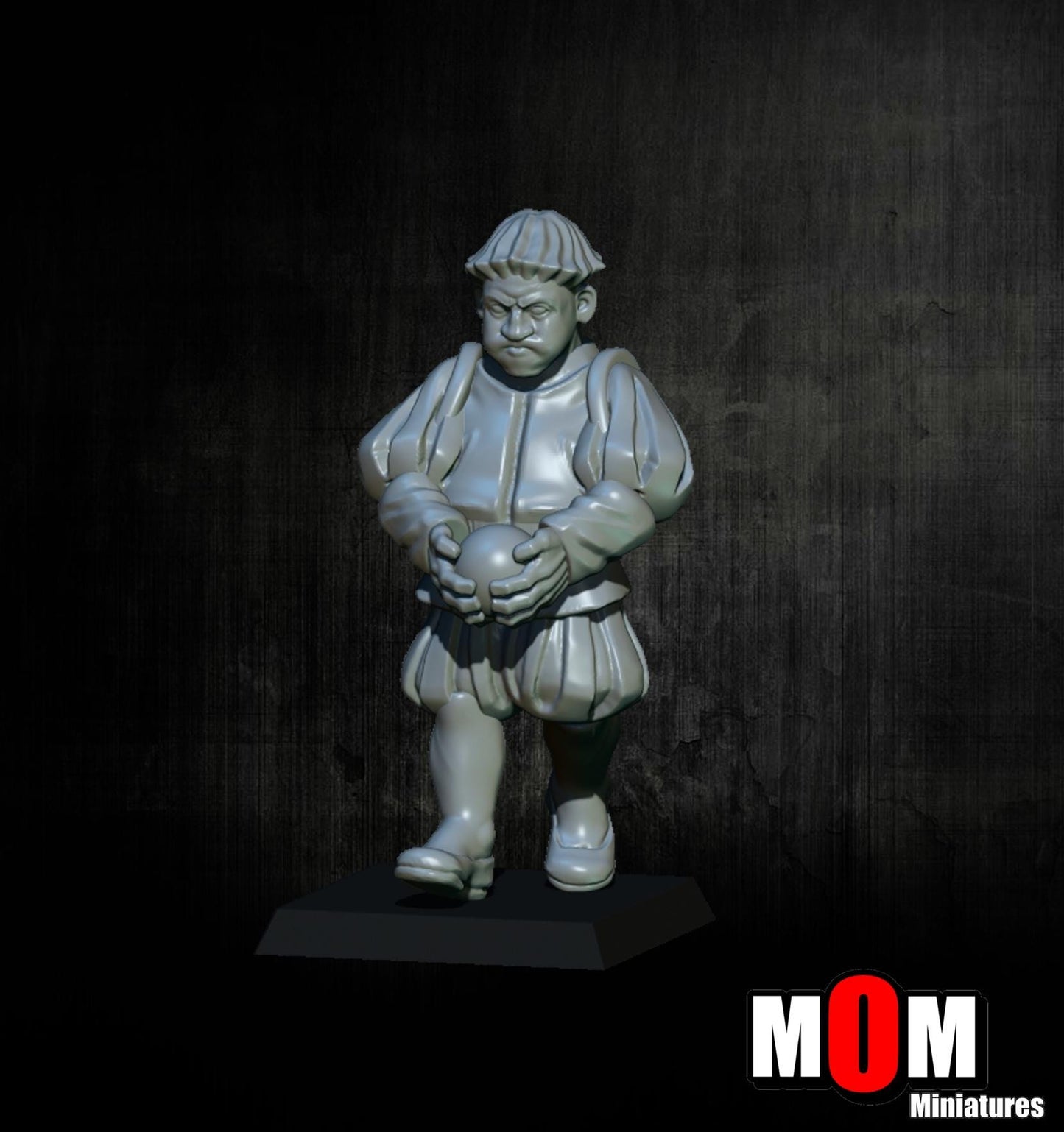 Imperial Cannon, Fantasy Skirmish Miniatures by MoM Miniatures, perfect for Fantasy Wargames and RPGs