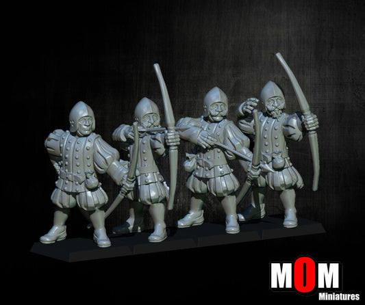 Imperial Archers, Fantasy Skirmish Miniatures by MoM Miniatures, perfect for Fantasy Wargames and RPGs