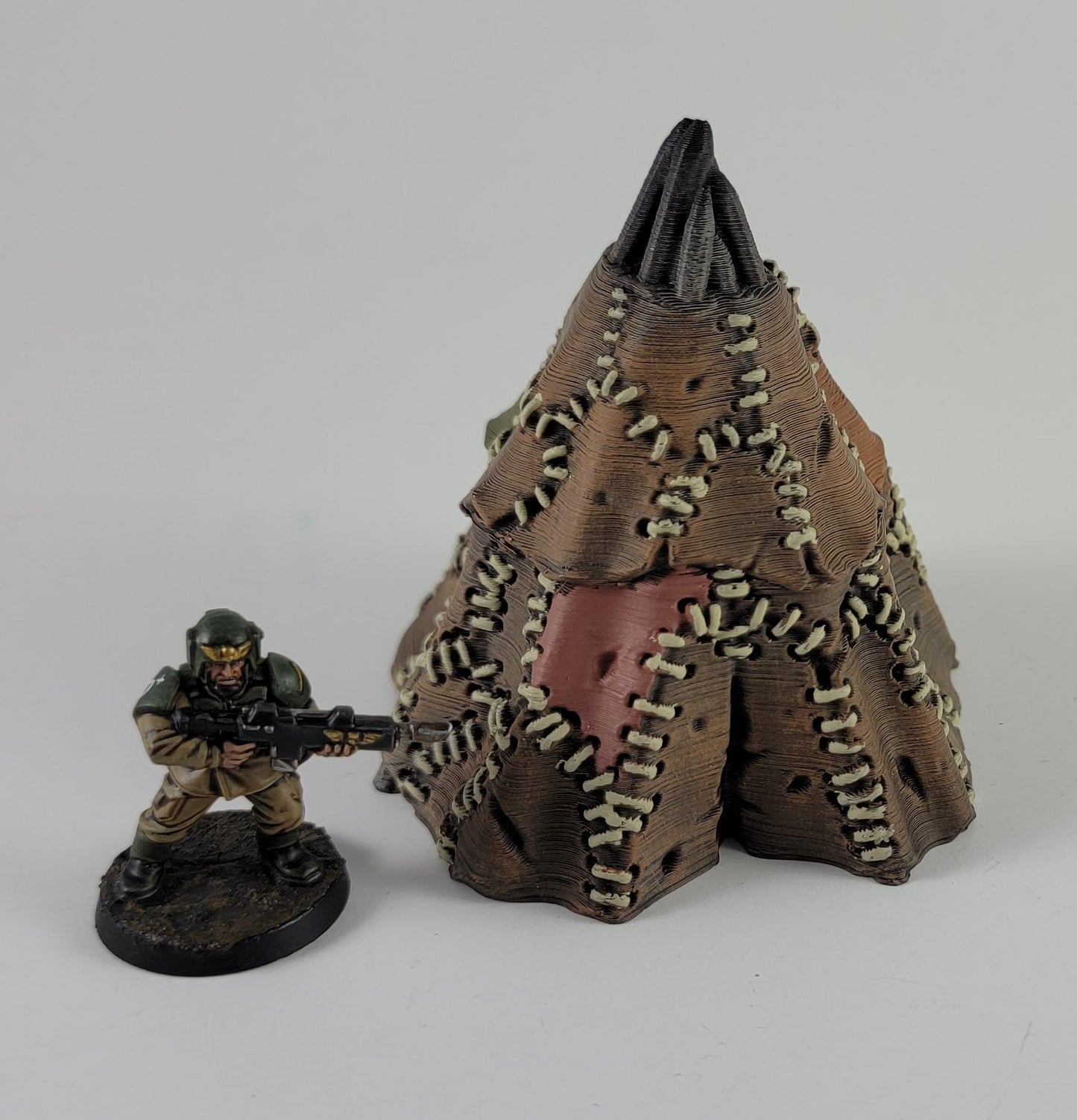 Orc Tent, Fantasy Skirmish Miniatures by MoM Miniatures, perfect for Fantasy Wargames and RPGs